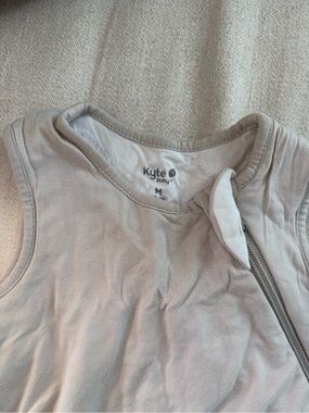 Kyte BABY Sleeveless Zip Front Sleep Sack - Light Gray